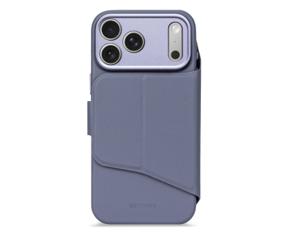 Etui / obudowa na smartfona Decoded Textured Silicone Detachable Wallet, iPhone 17 Pro Max, Blue